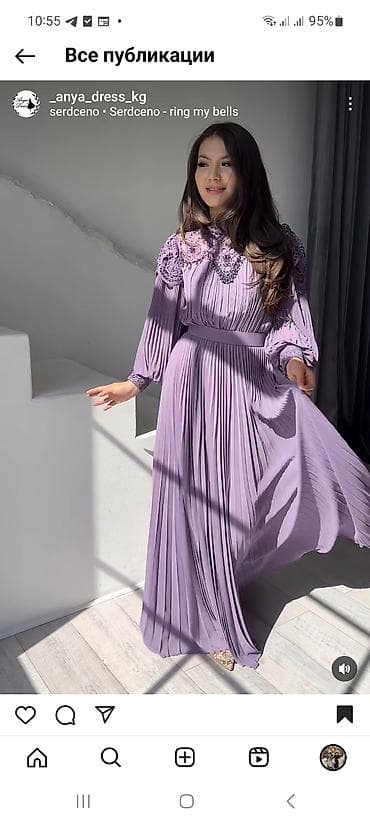 Шикарное турецкое платье. Размер 46-48 наш. Покупала за 13000с и