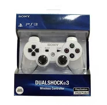 Видеоигры и приставки: Dualshock PS3 (оригинал) новый запакованный белый ⬜ черный ⬛ красный — 2