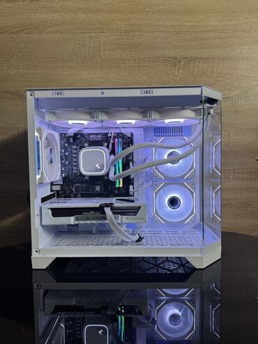 кронштейн для видеокарты: Компьютер, ядер - 10, ОЗУ 32 ГБ, Для несложных задач, Новый, AMD Ryzen 5, NVIDIA GeForce RTX 5070, NVMe — 4