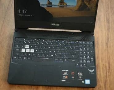 asus игровой: Ноутбук, Asus, 8 ГБ ОЗУ, AMD Ryzen 5, 15.6 ", Б/у, Для несложных задач, память SSD — 1