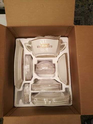 чайный сервиз на 12 персон: Продаю новый сервиз на 12 персон 125 предметов Посуда абсолютно — 9