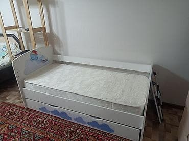 Керебет, Колдонулган, Кыздар үчүн, Балдар үчүн, Матрас, ДСП, Өзү алып кетүү — 5