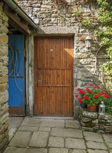 Дверь входная бронированная ( в Карабалте)