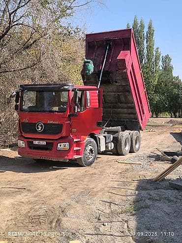 детский мопед на бензине: Тягач, Shacman, 2019 г., Самосвал — 3