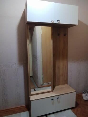 прихожая с зеркалом: Прихожая модульная с зеркалом - Комплектация: шкафчик-тумба снизу с — 2