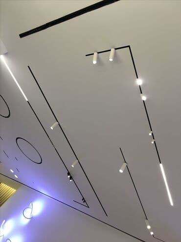 парящий потолок: Керме шыптар Жылтырак, Жылтырабаган, 3D потолоктор Кепилдиги, Акысыз консультация, Акысыз ченөө — 1