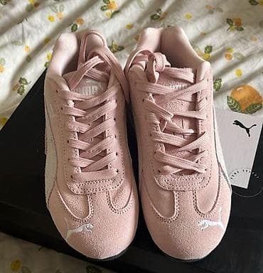 красовка мужской б у: Кроссовки, 37, Puma, Новый, цвет - Розовый, Платная доставка — 1