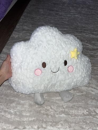 Мягкая декоративная подушка‑игрушка «Облачко» - Форма: облако с