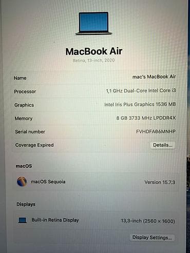 touch: Для учебы, Б/у, Intel Core i3, ОЗУ, RAM: 8 ГБ — 7