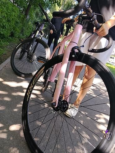 fixed gear: Шоссейный велосипед, Рама M (156 - 178 см), Б/у — 3