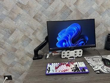 Игровой комплект для ПК: системный блок + монитор MSI + механическая at lalafo.kg Игровой комплект для ПК: системный блок + монитор MSI + механическая