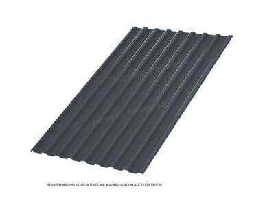 профлисть: Профлист (профнастил, маталлопрофиль) в Бишкеке цвета Серый графит — 1