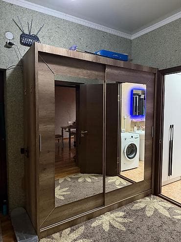 борсан платинум: Срочно продаю Польский купейный шкаф передняя облицовка с зеркалом — 1