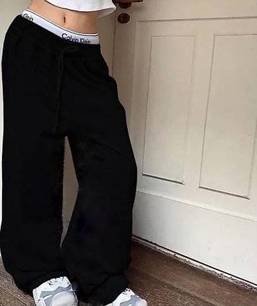 теплые кюлоты: Брюки Кюлоты, Зима, Made in KG, Новый, M — 2