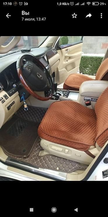 lexus e: Lexus LX: 2008 г., 5.7 л, Типтроник, Газ, Внедорожник — 4