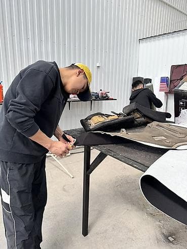 iphone 11mini: Тонировка Оклейка Перетяжка Услуги: - Подбор и раскрой материалов — 2