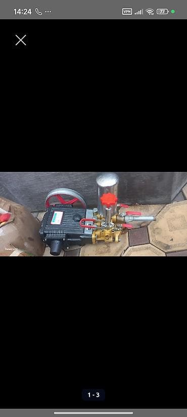 пистолет покраска: Промышленный поршневой насос высокого давления с приводным шкивом — 3