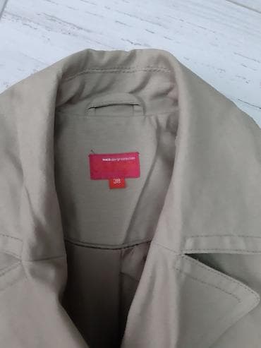 туника цвета хаки: Женский плащ-тренч HKB Design collection. - Цвет: бежевый с — 5