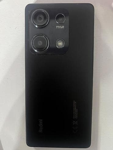 ноутбуки ми: Redmi, Redmi Note 14, Б/у, 256 ГБ, цвет - Черный, 2 SIM — 4