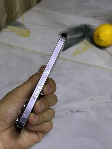 pro про: IPhone 14 Pro, Б/у, 256 ГБ, Deep Purple, 78 % — 6