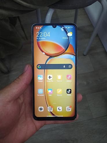 hoco w35: Redmi, Redmi 13C, 256 ГБ, цвет - Голубой — 1