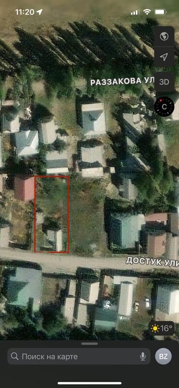 сдаю дом в покровке: 8 соток, Для строительства, Красная книга — 1