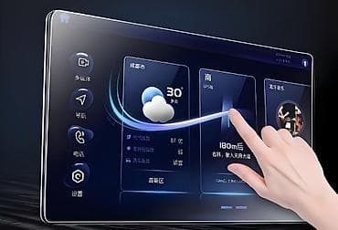 mini gps tracker: Защитное стекло на экран и спидометр - Changan Q05 — 4