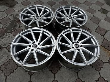 et35: Литые Диски R 19 Kia, Комплект, отверстий - 5, Б/у — 3