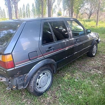 2 8: Volkswagen Golf II — салон и интерьер - Руль оригинальный VW — 7