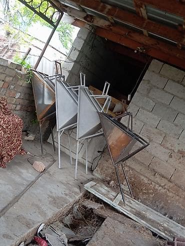 газовые бочки: Садово-строительная тачка и тележка, Стальная, Одноколесная — 1