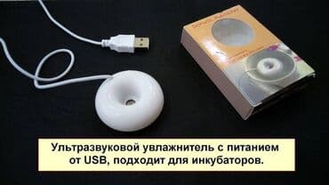 очень нужны: Увлажнитель воздуха от USB - Пончик, белый Использовать аксессуар — 4