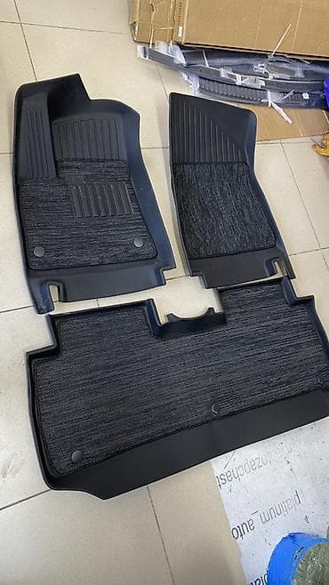 верхний багаж на машину: Родные Резиновые Полики Для салона Changan, цвет - Черный, Новый, Самовывоз, Платная доставка — 1