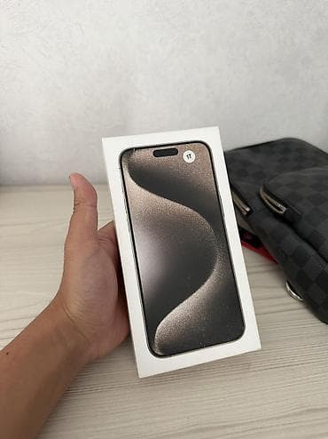 IPhone 15 Pro Max, Б/у, 1 ТБ, Коробка, 89 % — 1