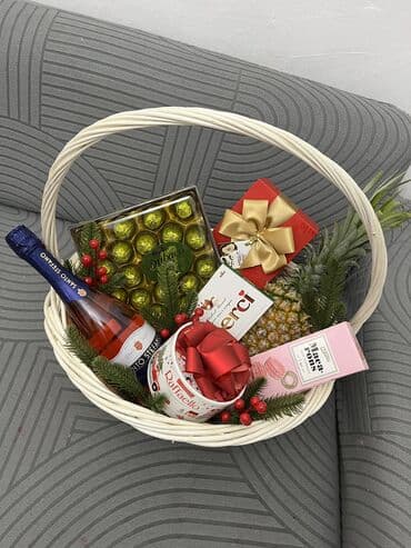 корзинки для подарков: Подарочные корзины на Новый год . Собираем подарочные корзины исходя — 7