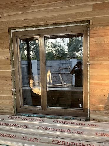 арка для навеса: Деревянное окно на заказ, Тип окна: Балконные, Витражные, Мансардные, Бесплатная установка, В рассрочку — 5