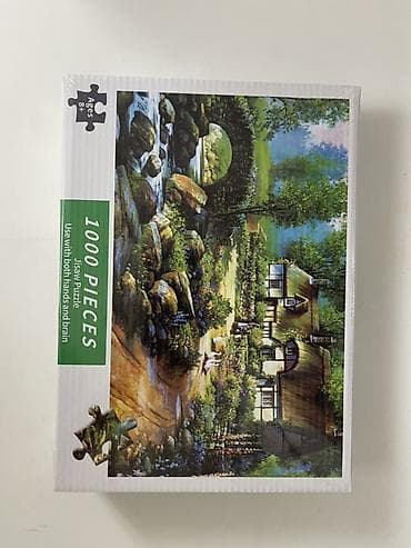 puzzle: Пазл 1000 деталей “Загородный пейзаж” - Количество деталей: 1000 - — 1
