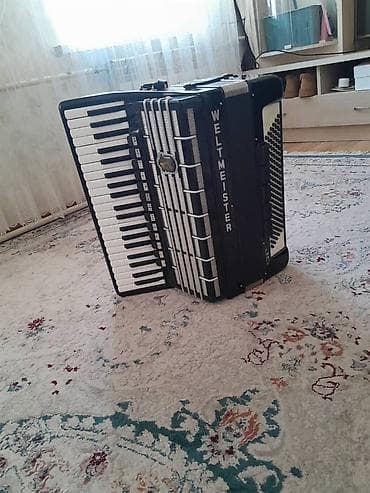 Аккордеоны: Аккордеон Weltmeister - Немецкий аккордеон с клавиатурой пианино - — 1