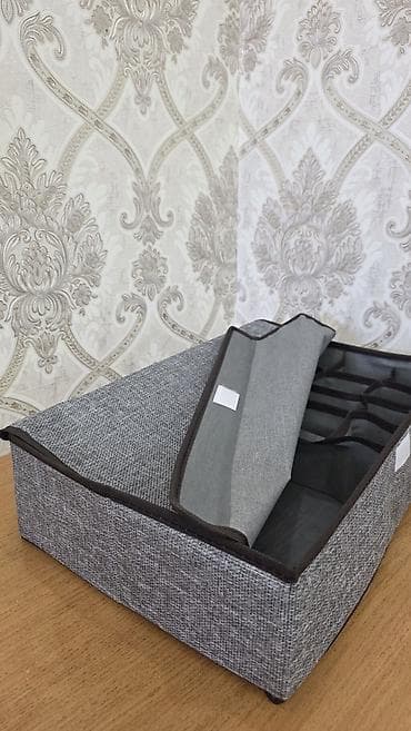 оптом кийим: Кийим үчүн органайзер, түсү - Боз — 5