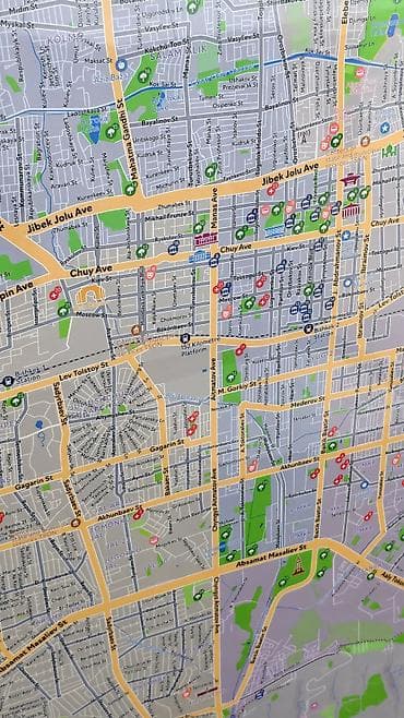 карта мира купить бишкек: Большая настенная обновленная и подробная карта Бишкека размером — 2