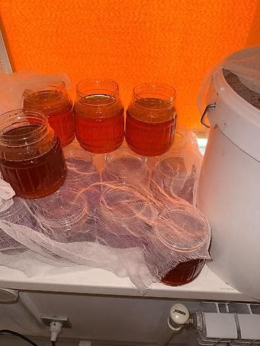 Продукты питания: Натуральный малиновый пчелиный мёд из сот - Свежий отжим из восковых — 2