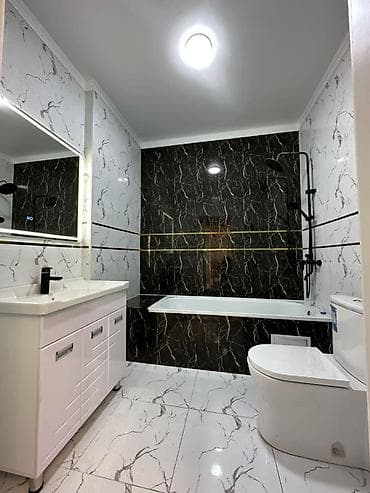 асанбай в рассрочку: 3 комнаты, 100 м², Элитка, 13 этаж, Евроремонт — 4
