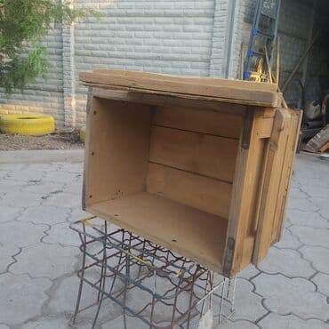 дрова фруктовые: Деревянный Ящик, Б/у — 1