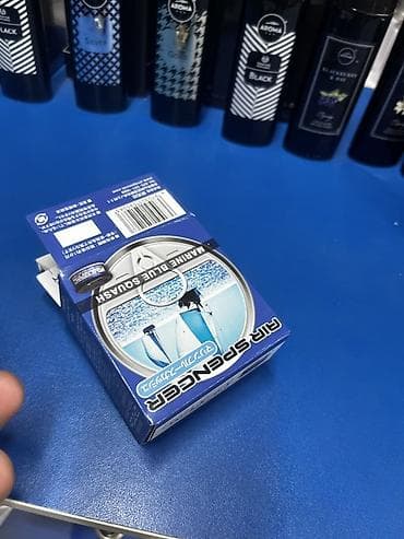 араматизатор: Ароматизатор воздуха Air Spencer Marine Blue Squash (банка) - Формат — 1