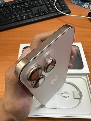 iphone 8x: IPhone 16 Pro Max, 256 ГБ, Natural Titanium, Коробка, 95 % — 3