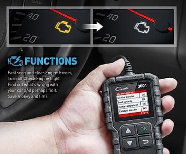 Глушители: Диагностический автосканер LAUNCH Creader 3001 Автосканер Launch — 4