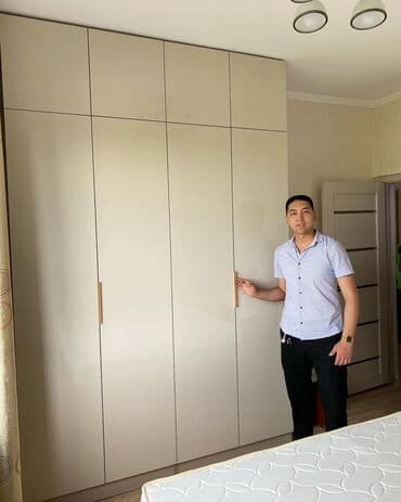 бишкек эмерек: Буйрутма эмеректер, Ашкана гарнитурасы, Үстөл, Шкаф — 12