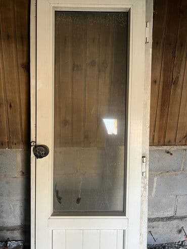 купить мебель в бишкеке: Пластиковая дверь, Б/у, Со стеклом, Другая страна производитель — 5