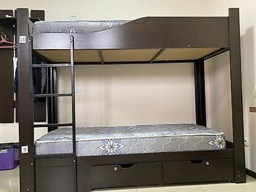 Двухъярусные кровати: Двухъярусная кровать для взрослых - Тип: двухъярусная - Размер — 2