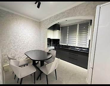 Батирлер: 1 бөлмө, 40 м², Көк-Жар ж/м 106-серия, 1 кабат, Евро оңдоо — 7