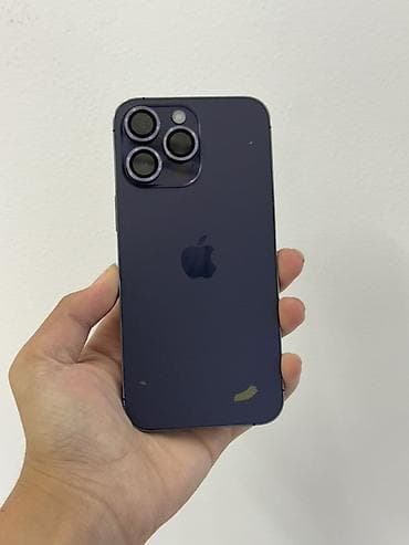 iphone 70: IPhone 14 Pro Max, Б/у, 128 ГБ, Deep Purple, 80 % — 1